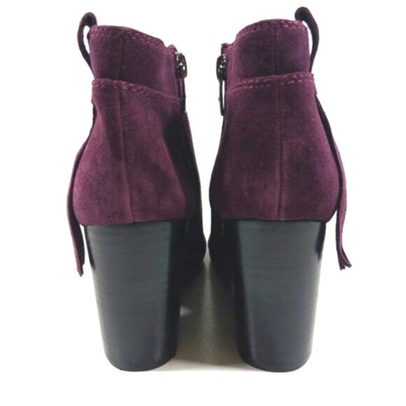 Marc fisher shimmee peep-toe - Gem Marc Fisher Open Toe Suede Ankle Booties EUC Size 7M     FS1816